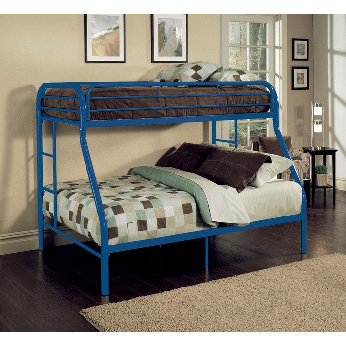 Tritan Twin/Full Bunk Bed, Blue