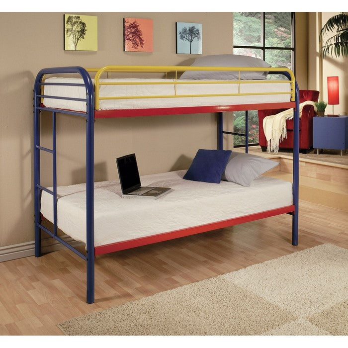 Thomas Twin/Twin Bunk Bed, Rainbow