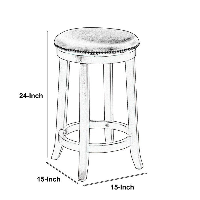 Chelsea Counter Height Stool -  Set of 2 - Espresso