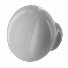Amerock BP5321-54 White Ceramic Round Knob