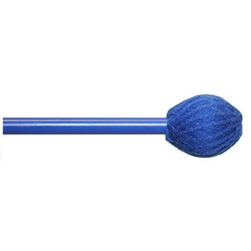 Mike Balter BB2 Basics Series Medium Keyboard Mallets with Birch Handles and Blue Yarn Head