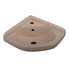 Barclay Corner Wall-Hung Basin with 1 Hole