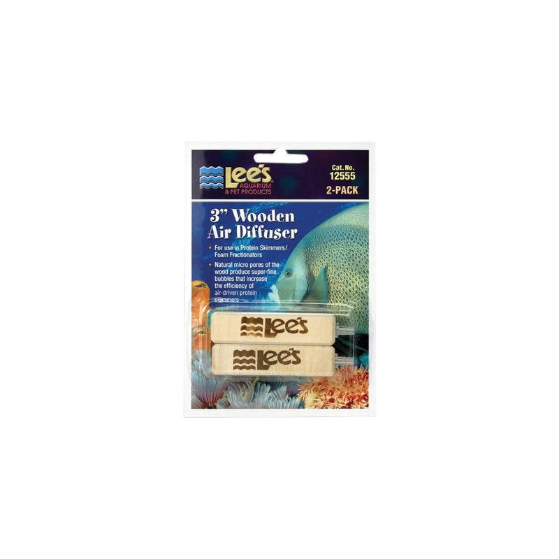 Lee's Wooden Air Diffuser, 3-Inch, 2-Pack