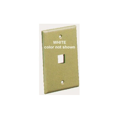 IC107F01WH - 1Port Face White