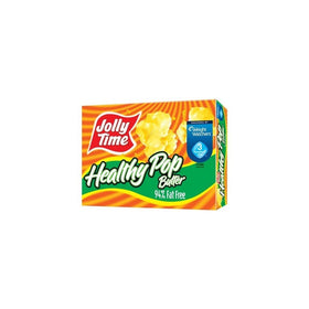 Jolly Time Healthy Pop Butter 94% Fat Free Weight Watchers Microwave Popcorn, 3-Count Boxes (Pack of 12)