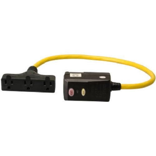 Master Electrician 02832ME 2-Feet Ground Fault Circuit Interrupter Extension Cord