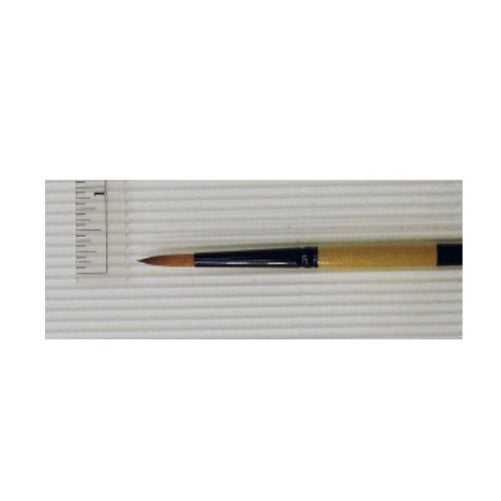 Dynasty Black Gold Series Synthetic Brushes Short Handle 6 round