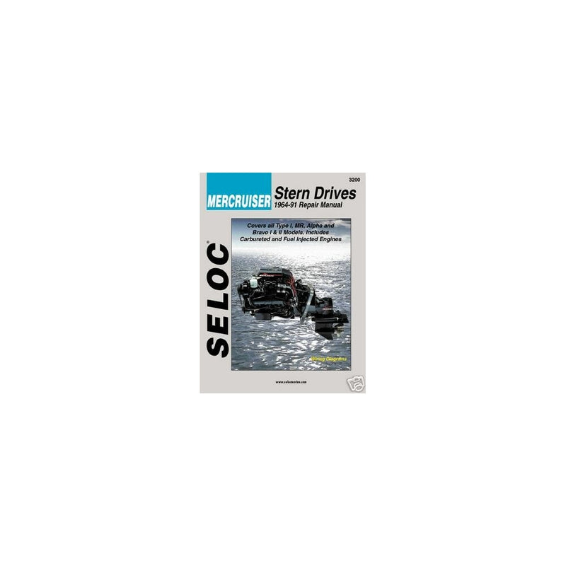 Mercruiser Engine & Stern Drive Repair Manual, VOL I, 1964-1991