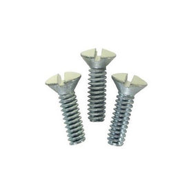 Leviton C21-86000-PRT Ivory Wallplate Screws 10 Count