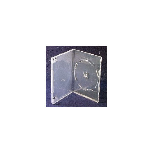 100 STANDARD SUPER Clear Single DVD Cases by Generic