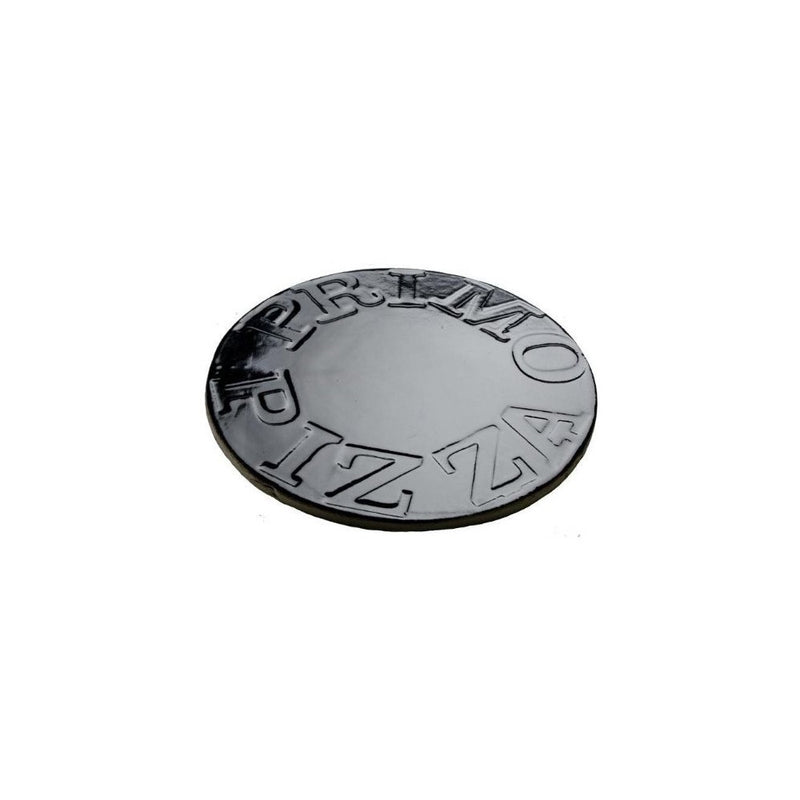 Primo 340 Porcelain Glazed Pizza Baking Stone for Oval Junior Grill