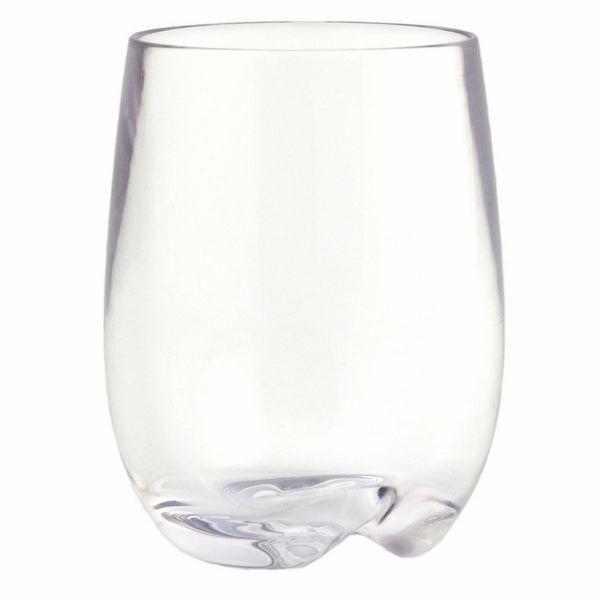 Strahl DesignContemporary Osteria 8-Ounce Stemless Wine Glass, Set of 4