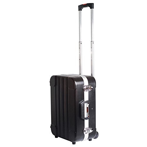 Pro'sKit 900-262 Wheeled Hard Case, ABS with Pallets, 26 lb. Capacity, 13.2" x 7.5" x 18.3" Size