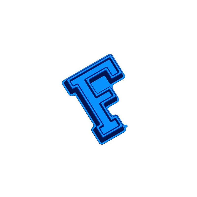 NCAA Florida Gators F Cake Pan with Stand, One Size, Blue