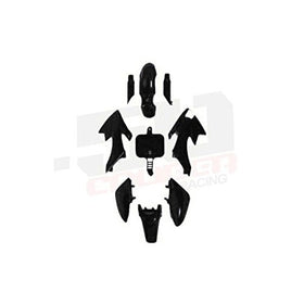 Honda CRF XR 50 CRF50 XR50 125cc SSR Pro Clone Pit Bikes Black Plastic Body Kit