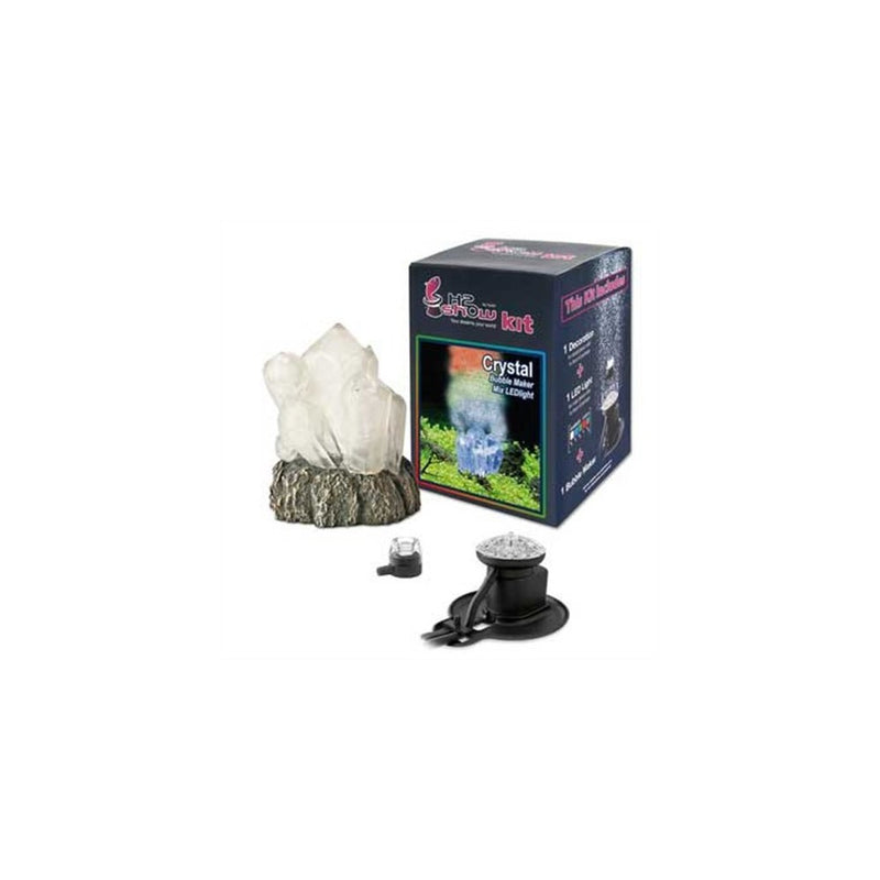 Hydor H2Show Wonders Ornament Kit - Deluxe Crystal, Multicolor LED