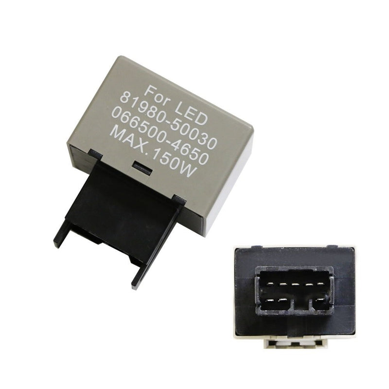 8-Pin 81980-50030 066500-4650 Electronic LED Flasher Assy Relay Fix For Lexus Scion or Toyota LED Turn Signal Light Bulbs