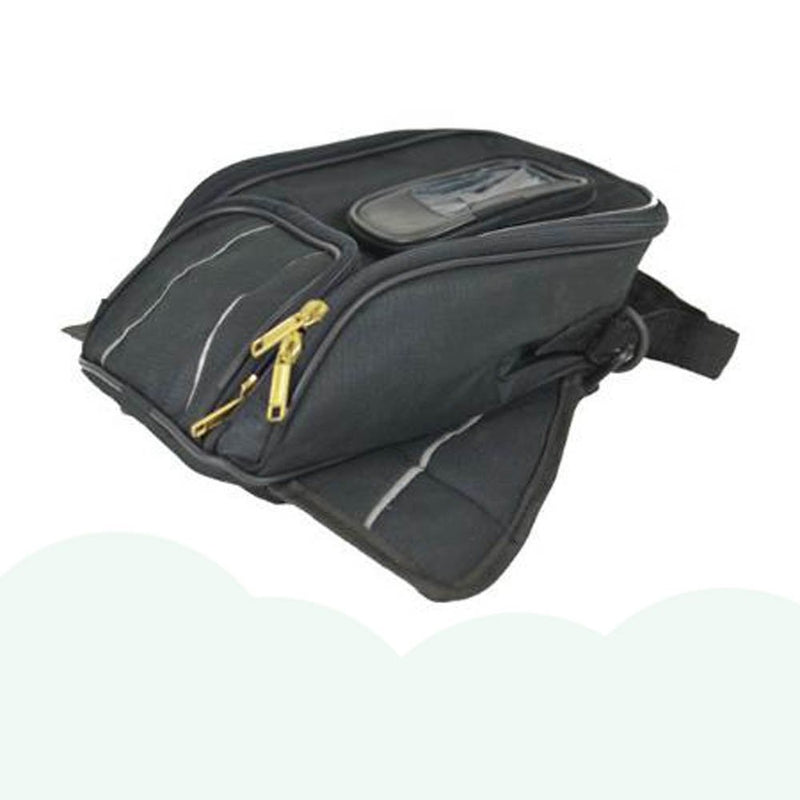 Vance Leather VS400 Magnetic Tank Bag With Reflective Piping