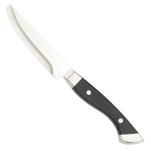 Walco Stainless Full Tang Jumbo Boston Chop Steak Knife - 12 per case