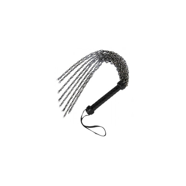 Master Series Gunmetal Chain Flogger