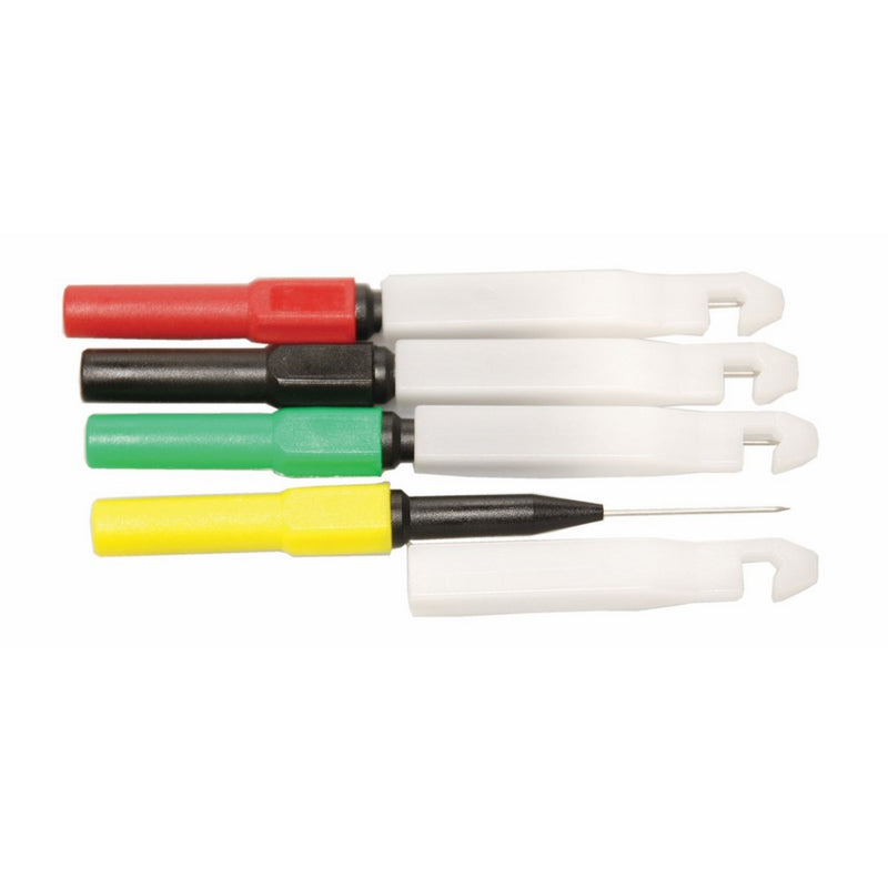 Electronic Specialties 618 Green/Yellow/Red/Black 3.25 x 0.25 x 0.25 Mini Back Probe/Wire Piercer