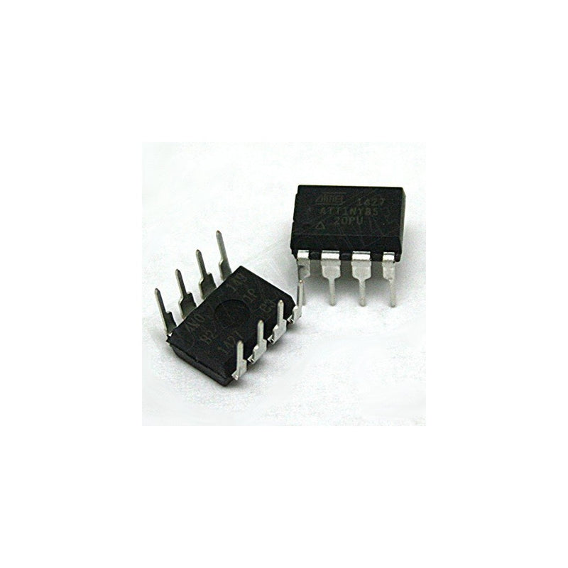 2x ATMEL ATTINY85-20PU 8-BIT 20MHz MCU