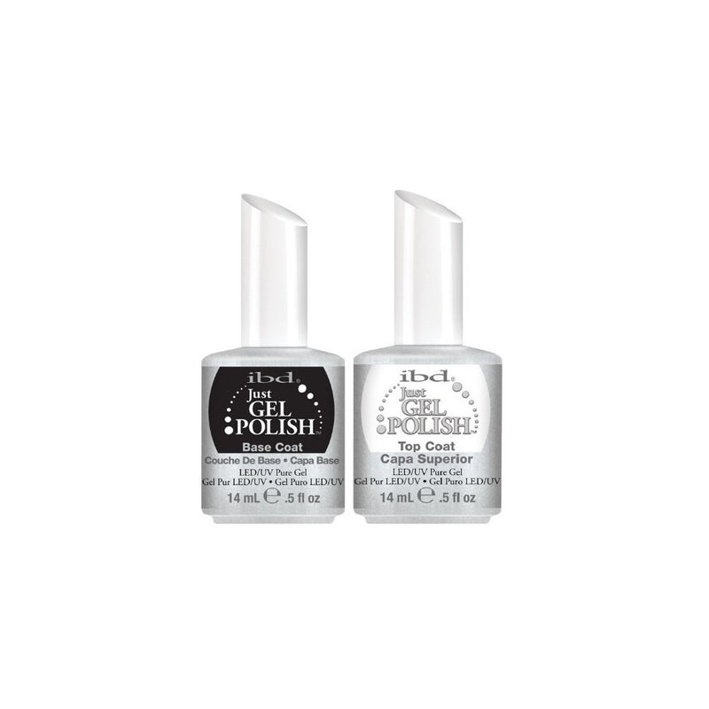 IBD just Gel uv/led Gel Polish - TOP BASE 2 x 14ml - New Genuine by HealthMarket