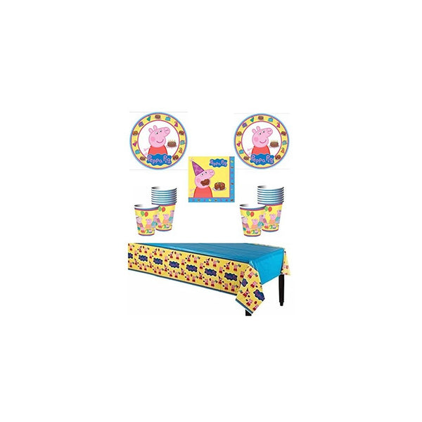 Peppa Pig Deluxe Party Supply Pack for 16 Guests