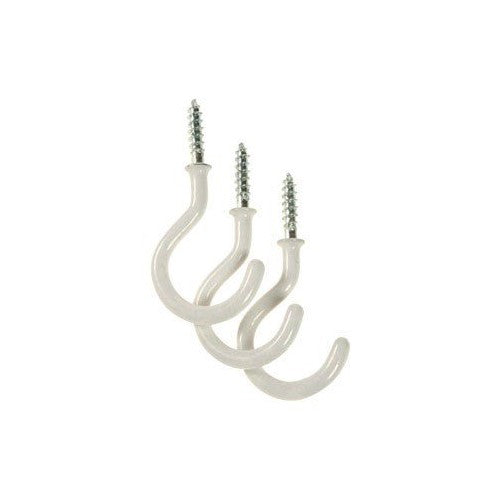 CEILING HOOK WHITE 3PK by PANACEA PRODUCTS MfrPartNo 86207