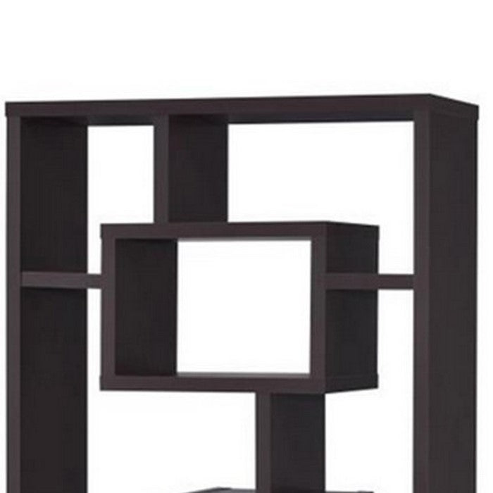 Aesthetic Fine Looking Rectangular bookcase, Brown