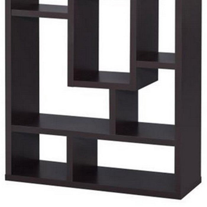 Aesthetic Fine Looking Rectangular bookcase, Brown