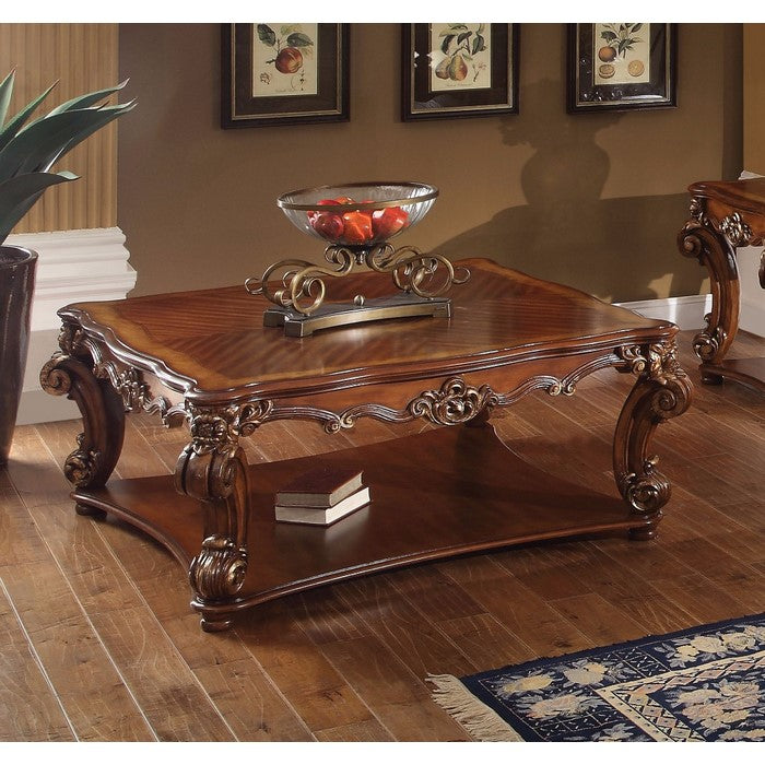 Striking Coffee Table (Square), Cherry