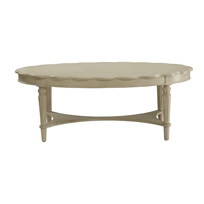 Conventional Coffee Table, Antique White