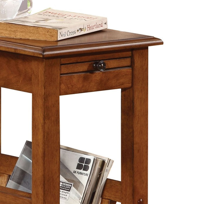 Impressive Side Table, Brown
