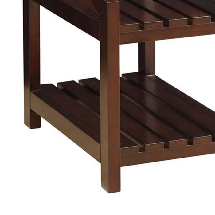 Modish Side Table (USB), Espresso