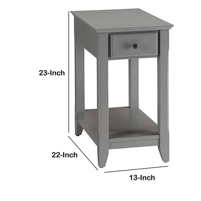 Astonishing Side Table, Gray