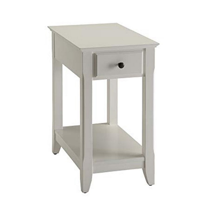 Affiable Side Table, White