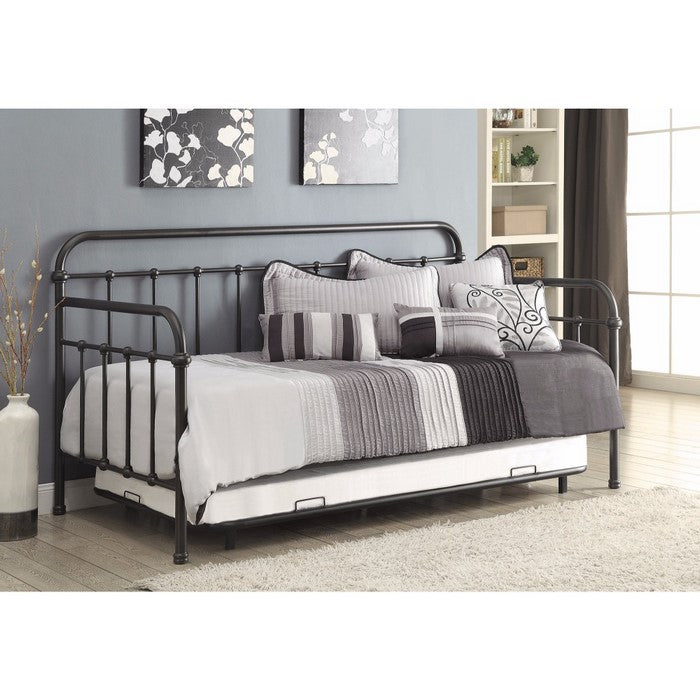 Well-designed Twin Metal Daybed, Bronze