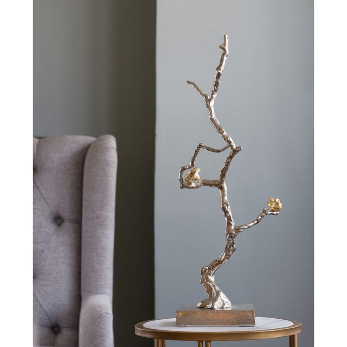 Aluminum BranchDecor, Silver