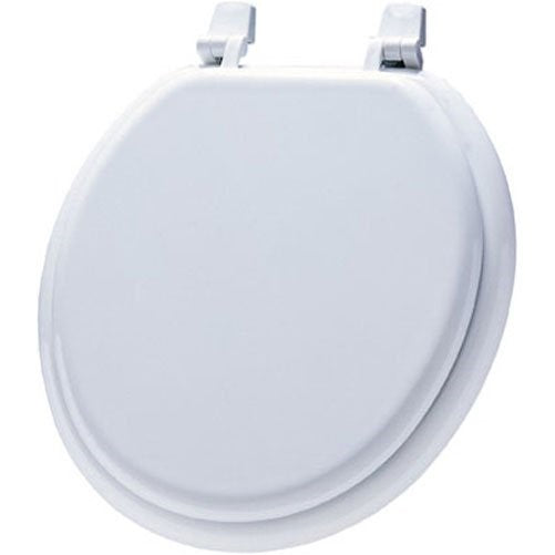 Mayfair Economy Molded Wood Round Toilet Seat, Round, 66TT 000