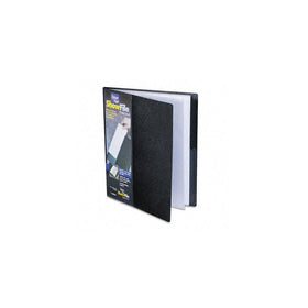 Cardinal by TOPS Products SpineVue ShowFile Display Book with Wrap Pocket, 8.5 x 11 Inch Sheet Size, 12 Sleeves, Black (51132CB)