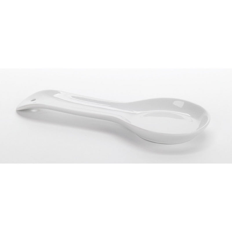 BIA White Porcelain 10 Inch Spoon Rest