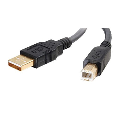 C2G/Cables to Go 29141 Ultima USB 2.0 A/B Cable, Black (6.5 Feet/2 Meters)