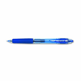Pilot BeGreen Precise Gel Retractable Rolling Ball Pens, Fine Point, Blue Ink, Dozen Box (15002)