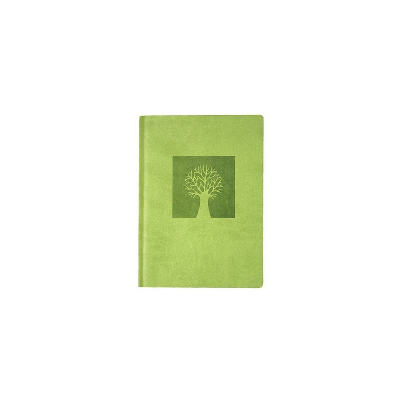 Eccolo World Traveler Essential Collection Journal, 5 x 7", Green - Tree of Life (D303C)
