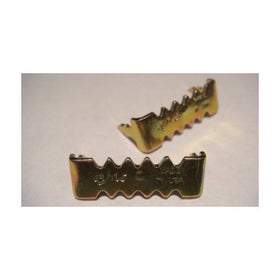 100 Brass Plated Small No Nail AMS Sawtooth Picture Hangers for Hardwood