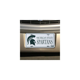 Michigan State Spartans License Plate Aluminum Sign 6 x 12in