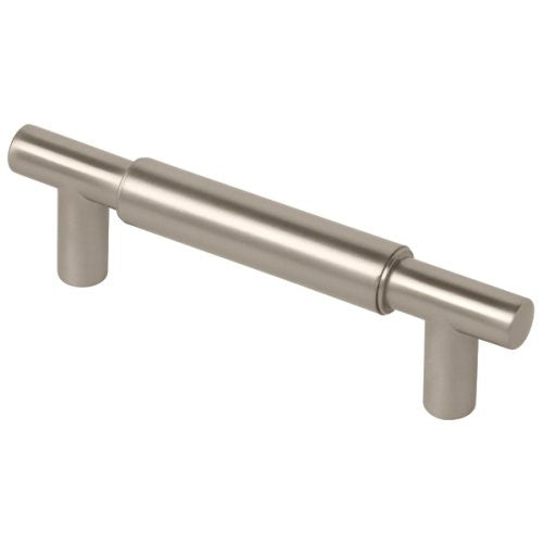 Liberty P00096C-110-C 96mm Kitchen or Furniture Cabinet Hardware Handle Pull Modern Metal, Stainless Steel