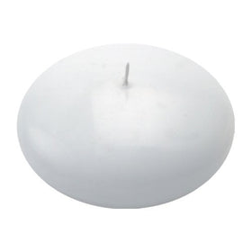 Biedermann & Sons 8 Large Round Floating Candles, White