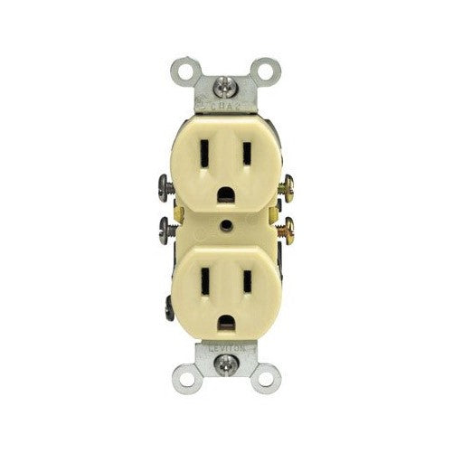 Leviton Duplex Grounding Receptacle (c21-05320-00i)